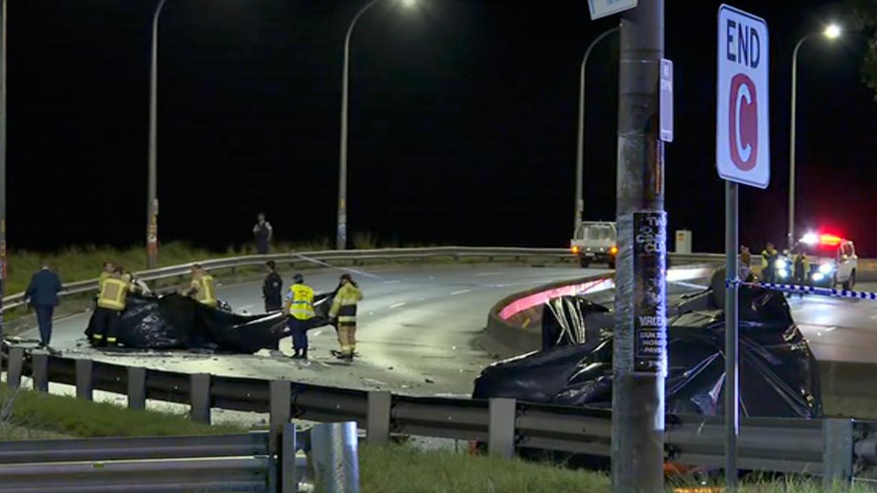 Crash scene