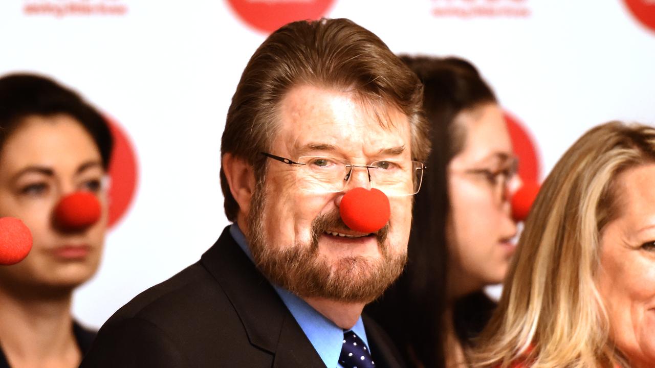 Derryn Hinch at a Red Nose