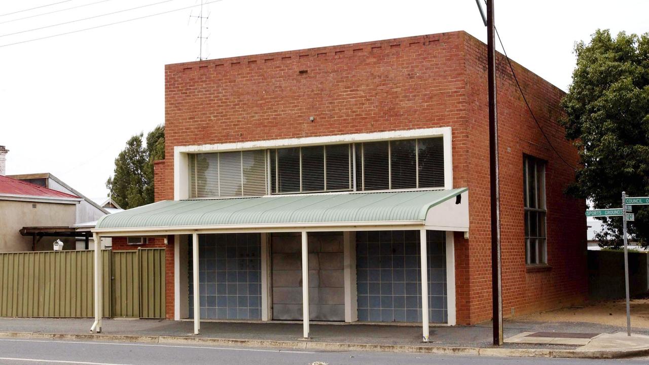 The former State bank building in Snowtown (file image)