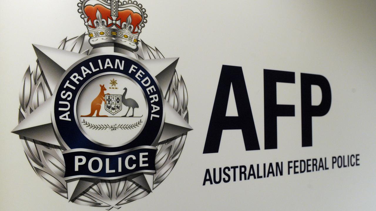 An Australian Federal Police logo