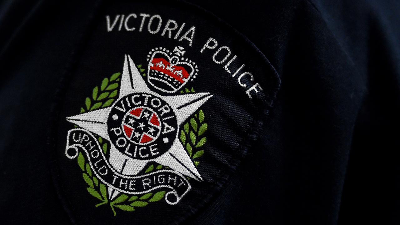 A Victorian Police badge (file image)