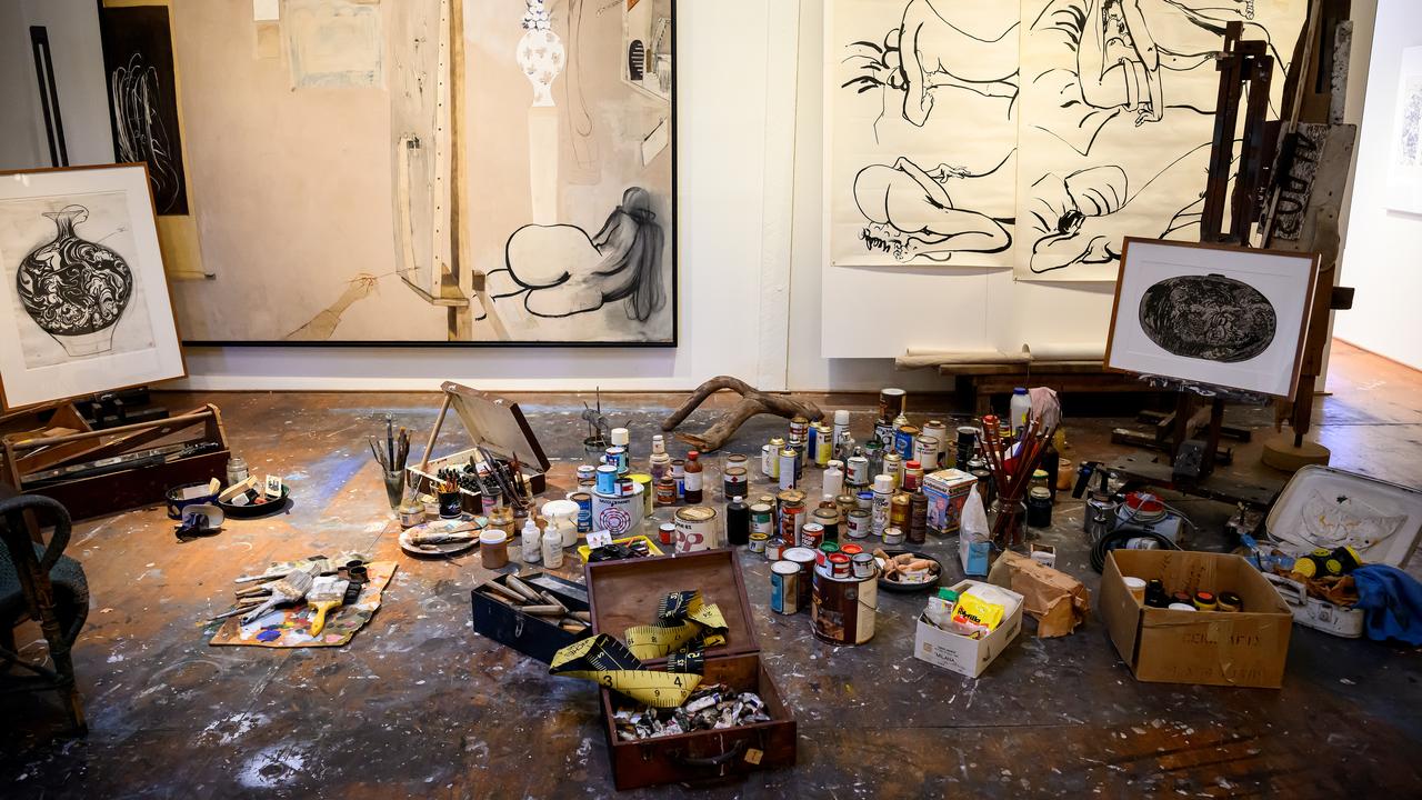 Brett Whiteley's studio