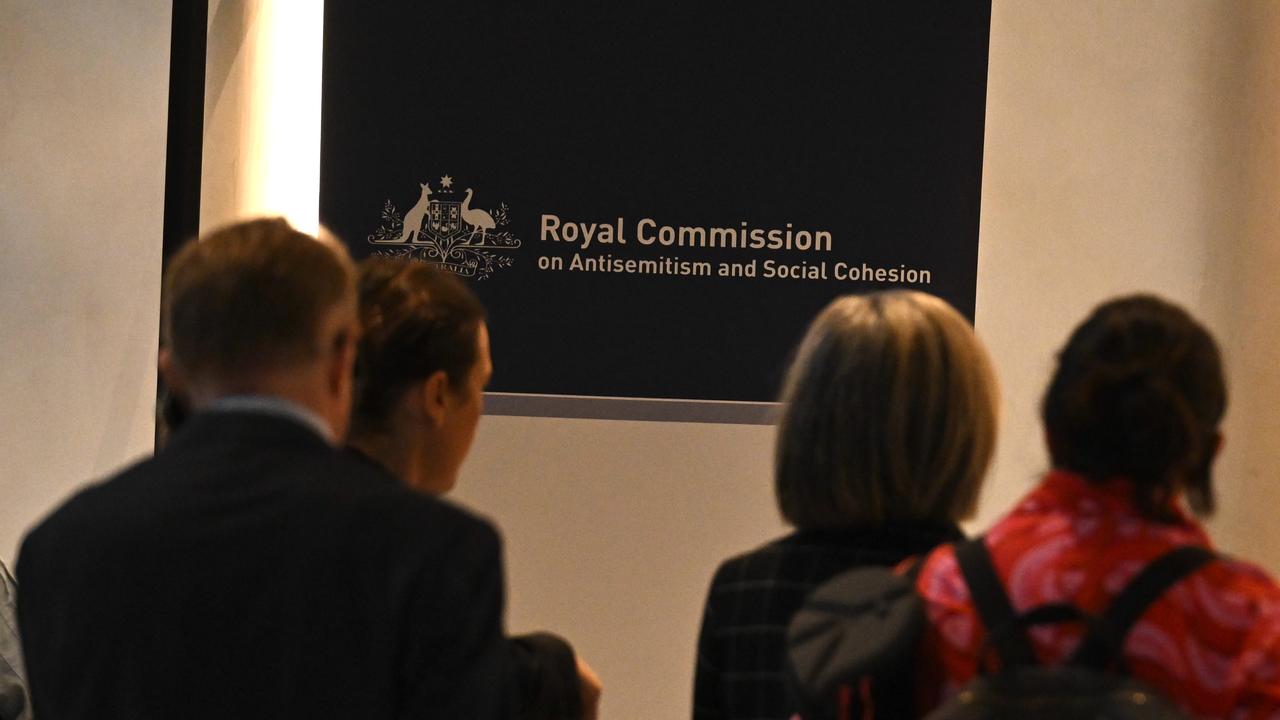 anti-Semitism royal commission hearing