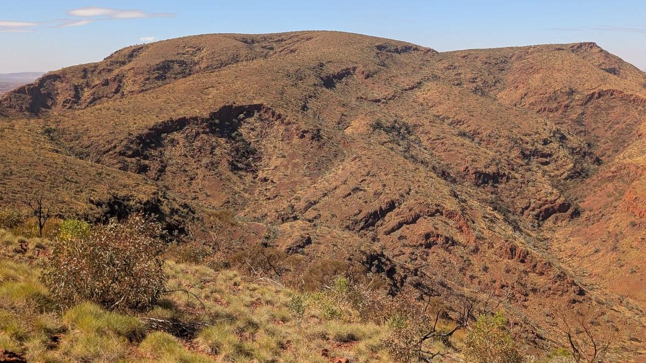 The remote Hamersley Range in Western Australia