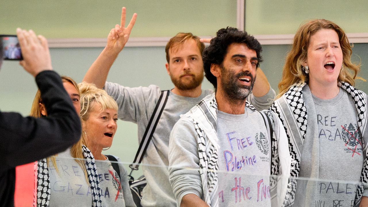 Australian activists return home after being detained by Israel