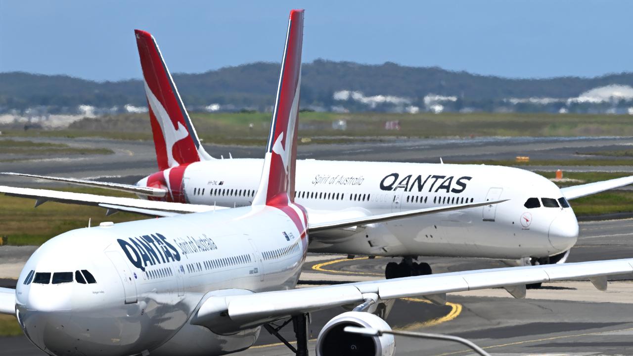 Qantas aircraft (file image)