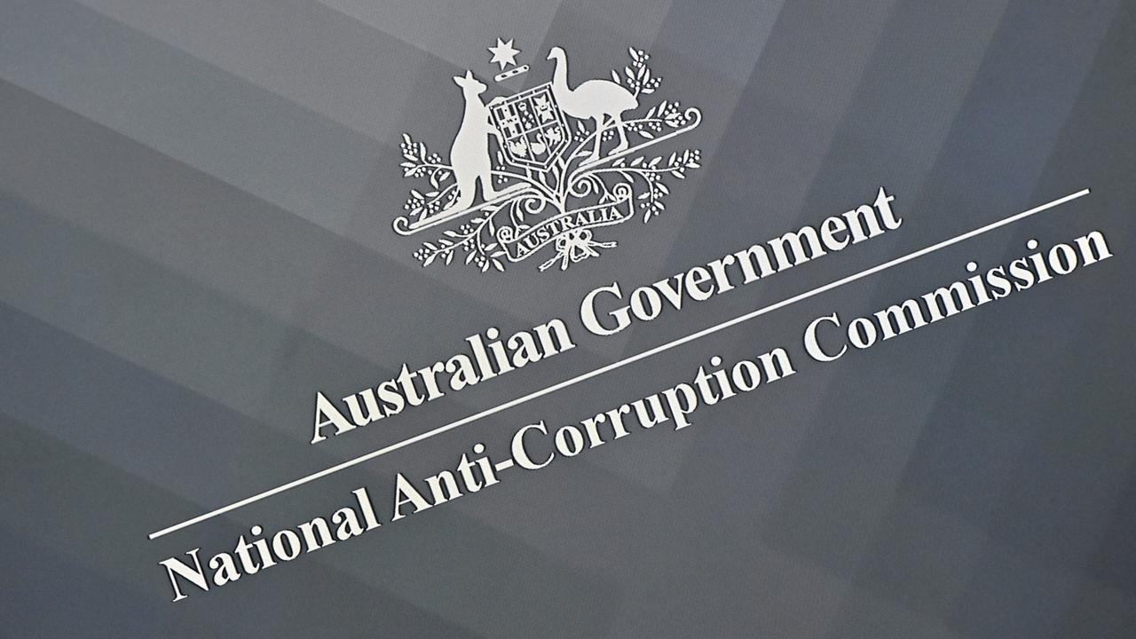 The logo of the National Anti-Corruption Commission (file image)