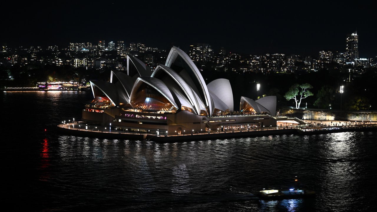 Sydney Opera House at night