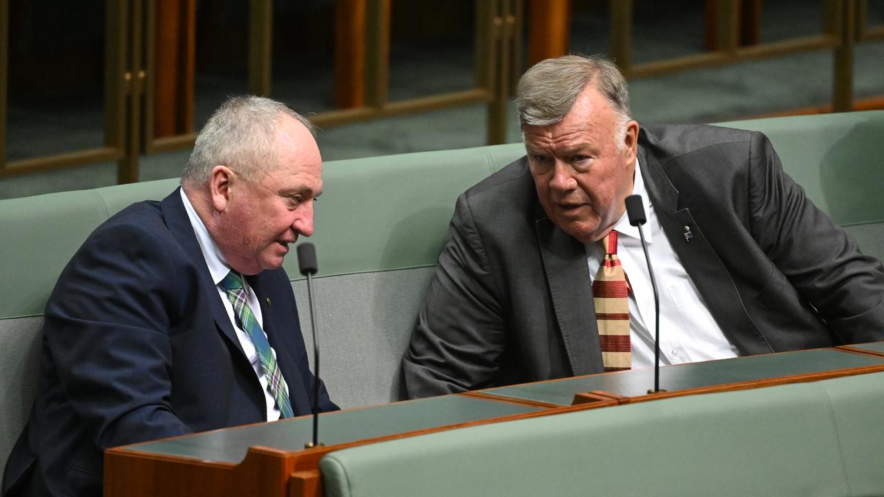 David Farley and Barnaby Joyce