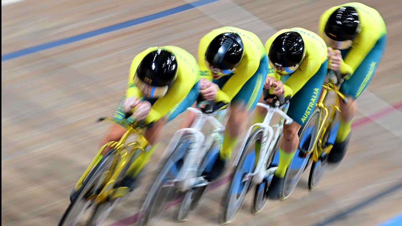 Team Australia men's 400m pursuit