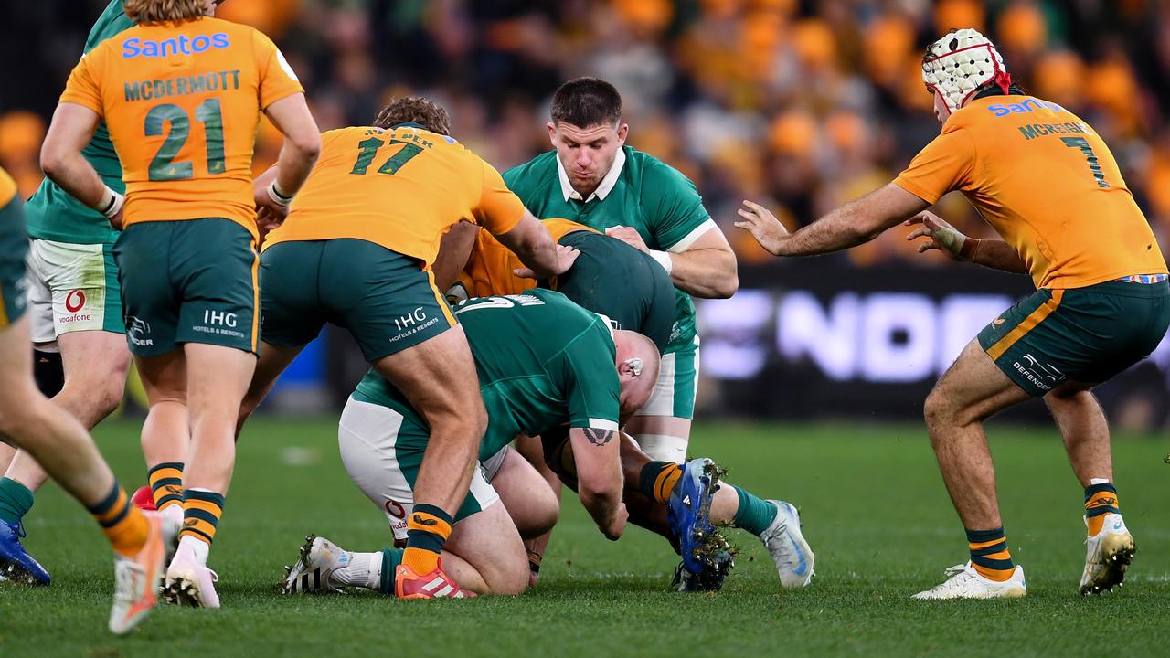 The Wallabies suffered a narrow loss to Ireland