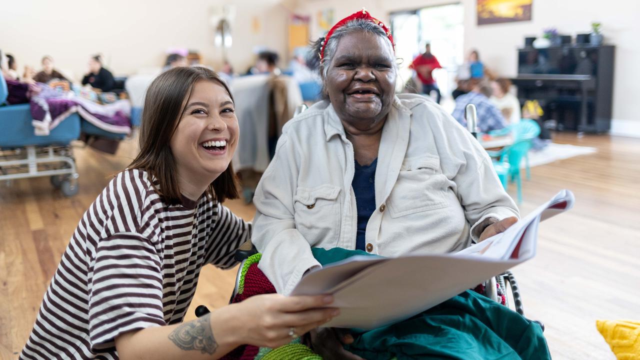 Sophie Robinson and Aunty Kantyupai Robin