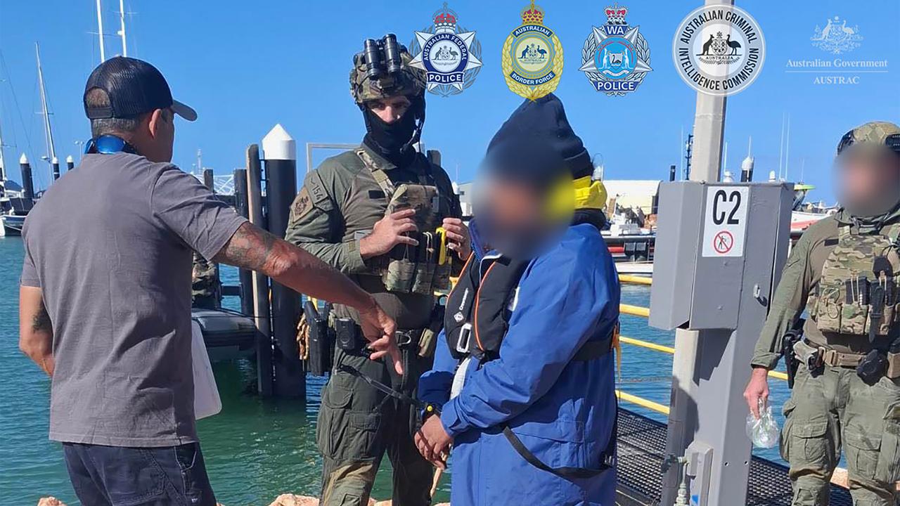 One of three people arrested by police