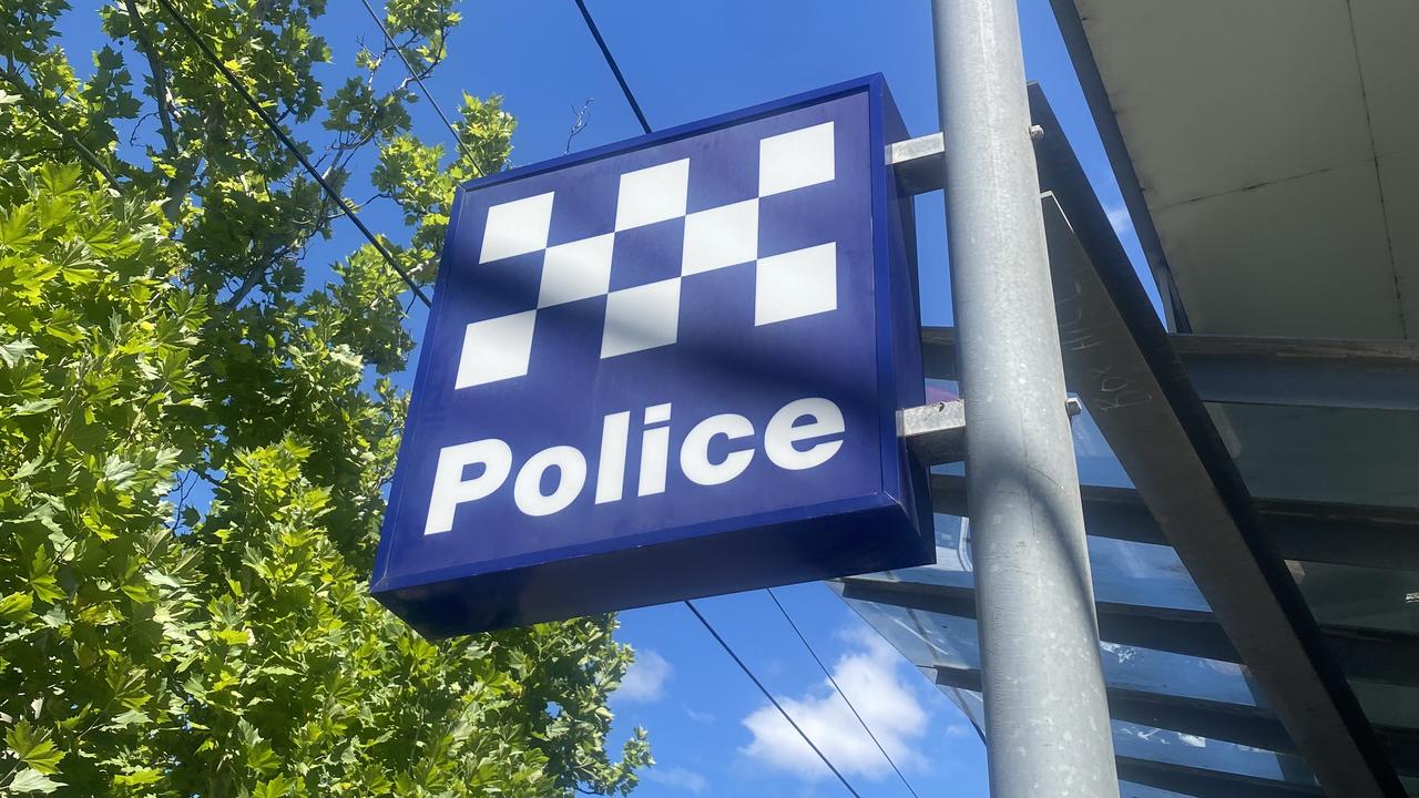 Police station signage