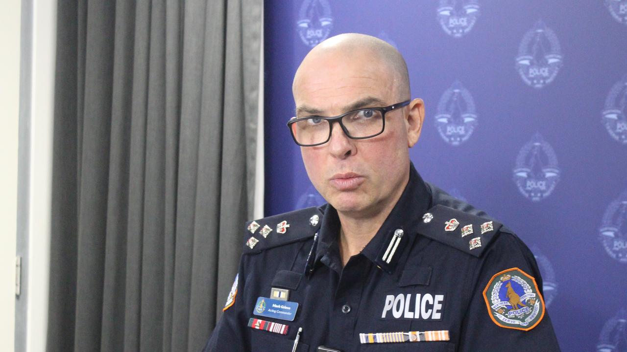 Acting NT Police Commander Mark Grieve