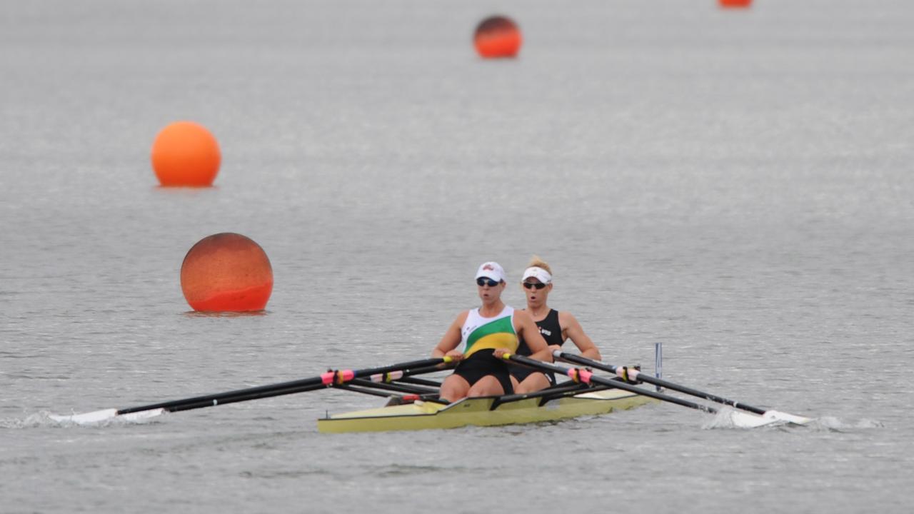 Two women rowers (file image)