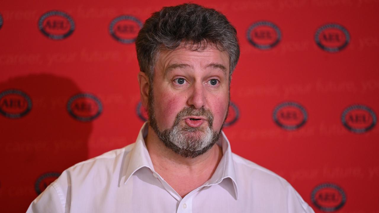 Australian Education Union Victoria President Justin Mullaly