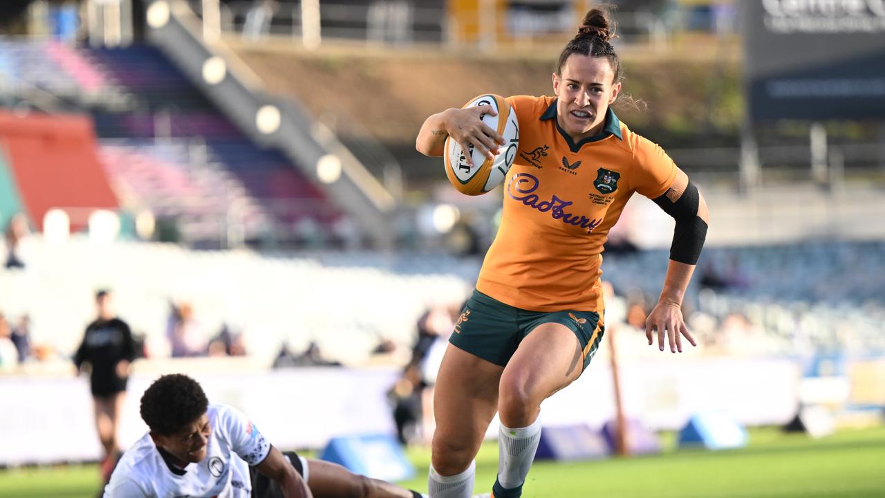 Maya Stewart of the Wallaroos