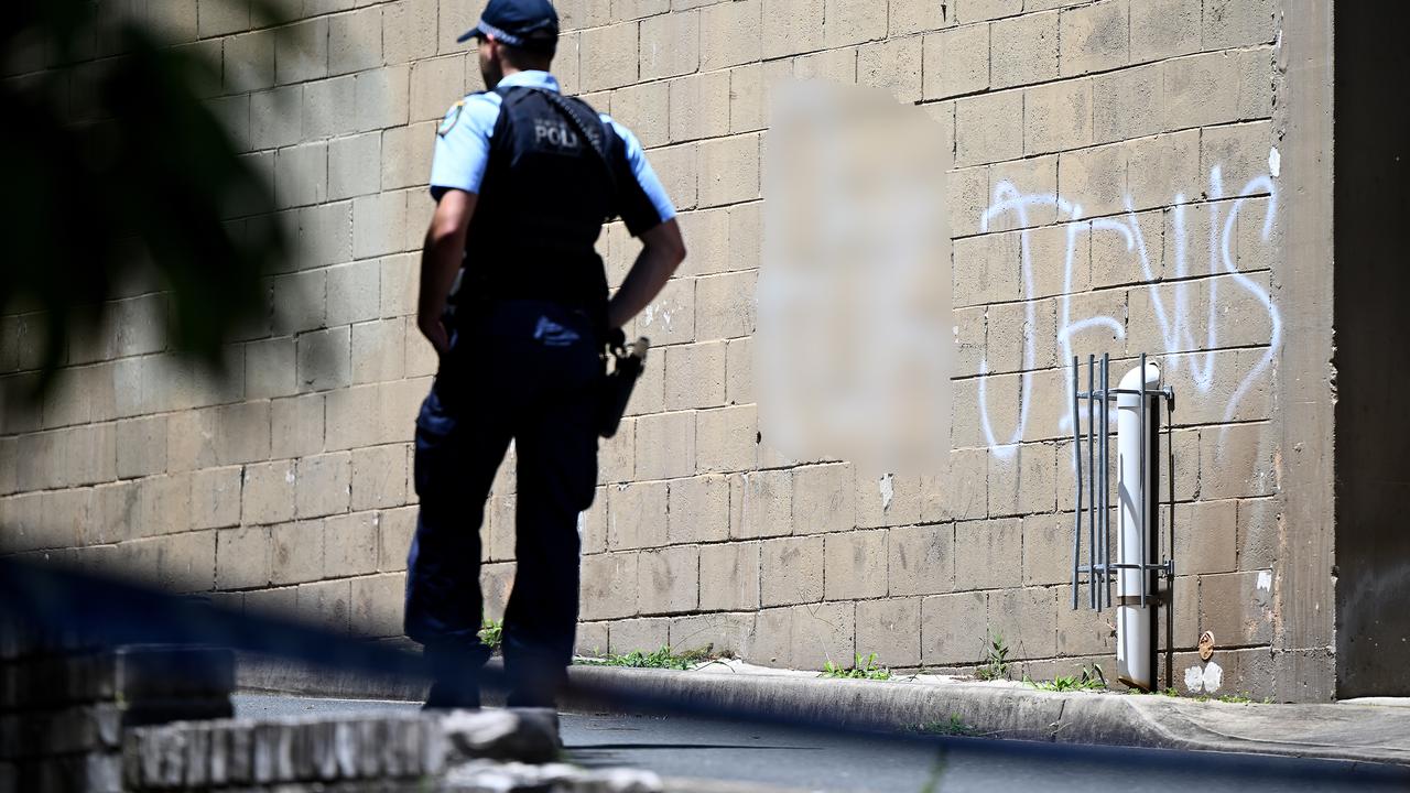 A file photo showing antisemitic graffiti 
