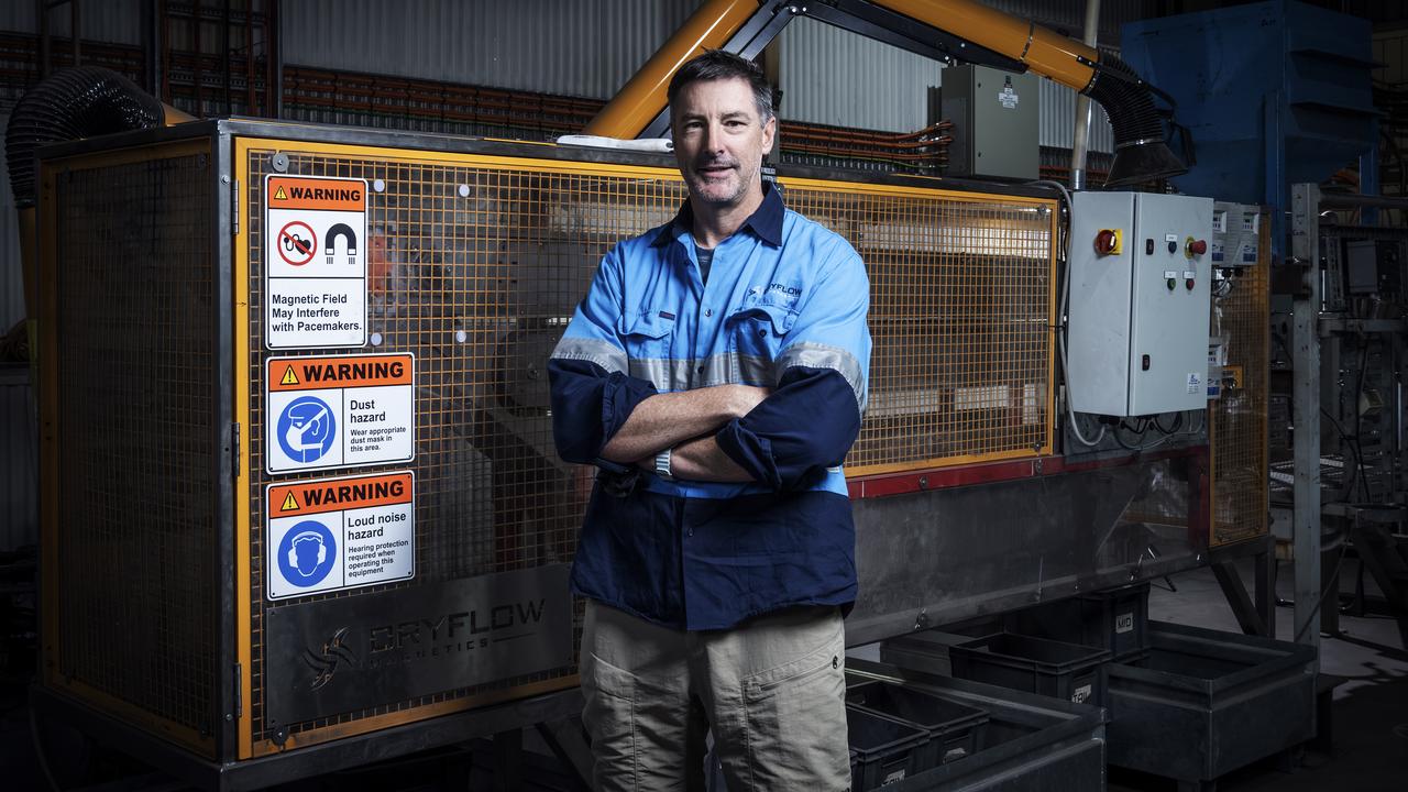 DryFlow Magnetics chief executive officer Brett Boynton