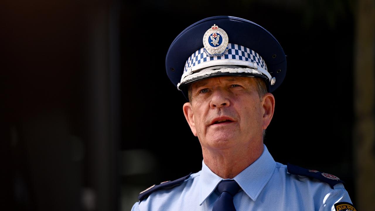NSW Police Deputy Commissioner David Hudson