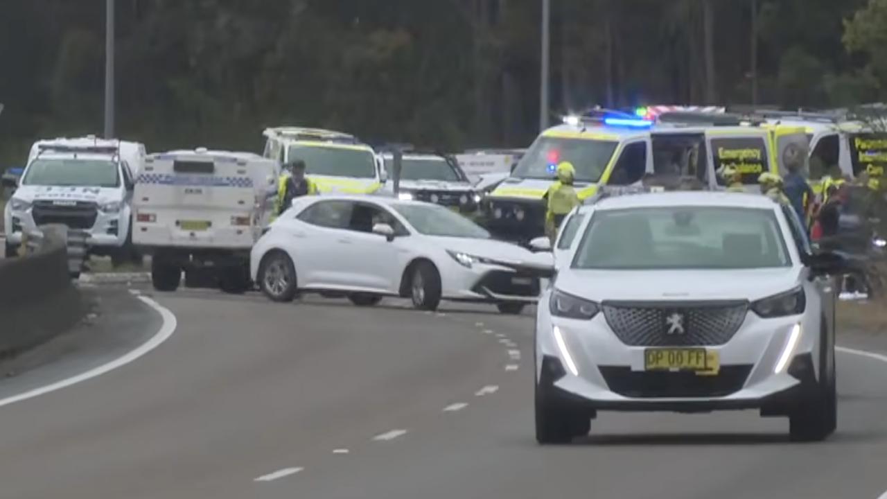 The accident scene