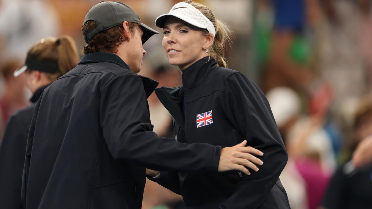 Alex de Minaur and Katie Boulter