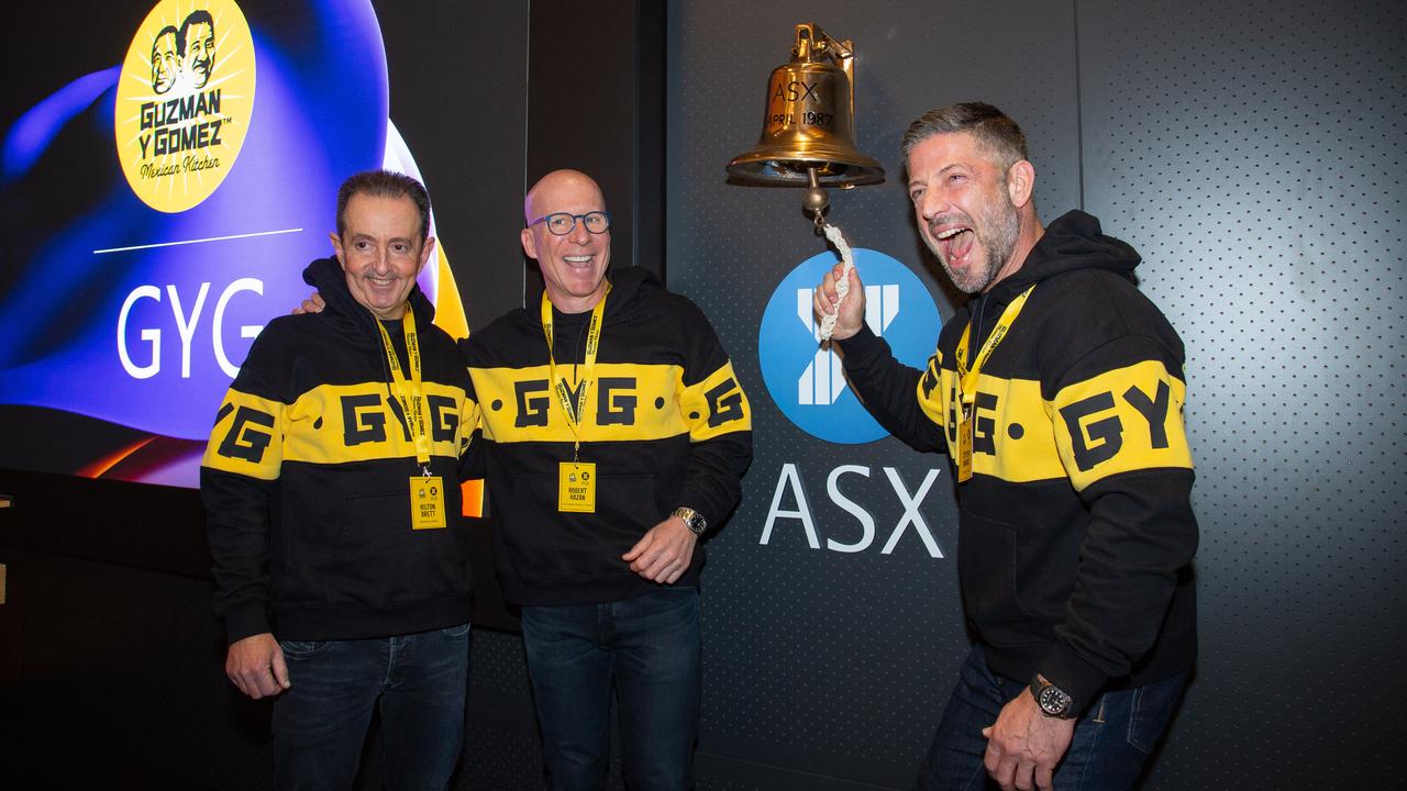 GYG's Hilton Brett, Robert Hazan (middle) and Steven Marks