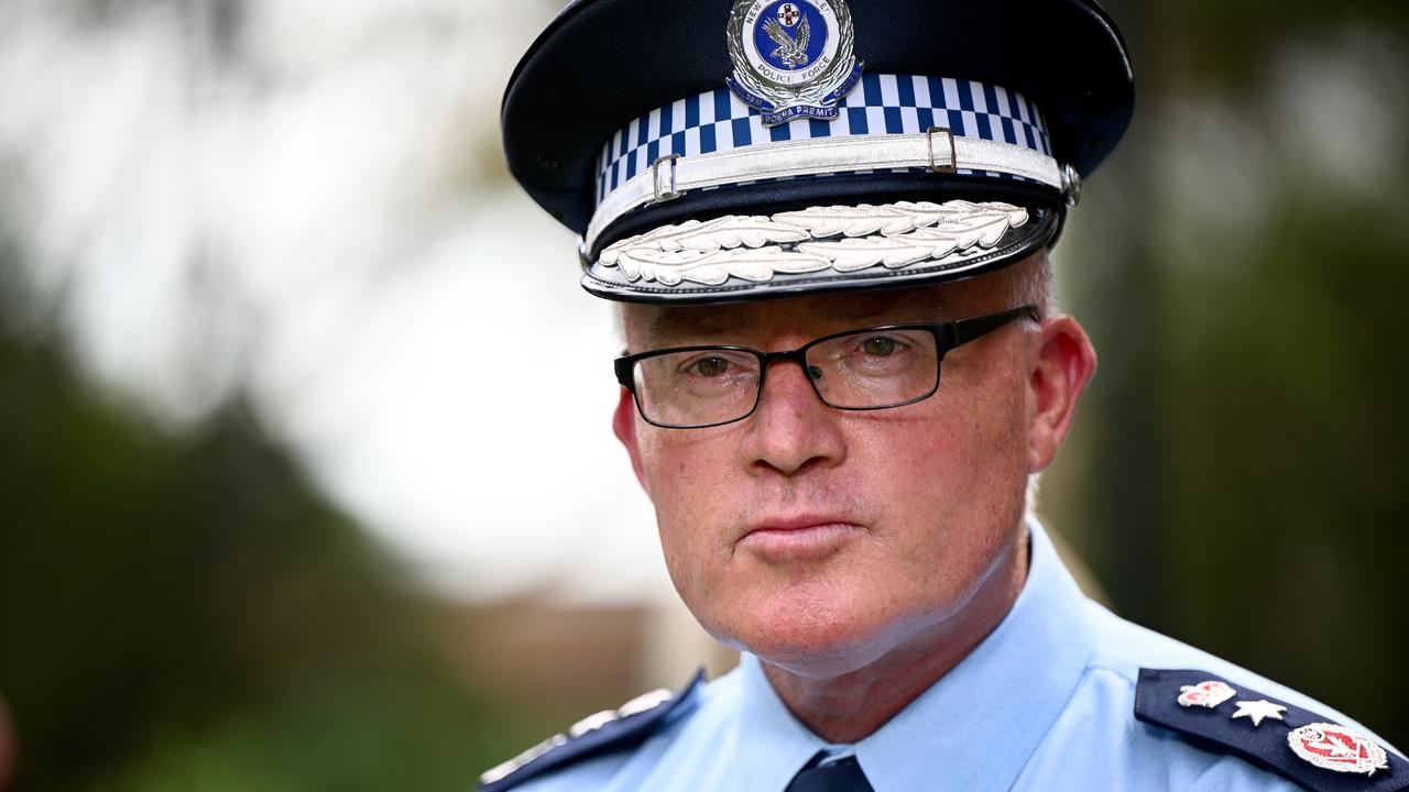 NSW Police Commissioner Mal Lanyon