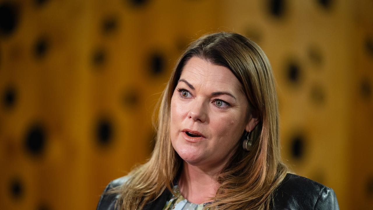 Senator and committee chair Sarah Hanson-Young