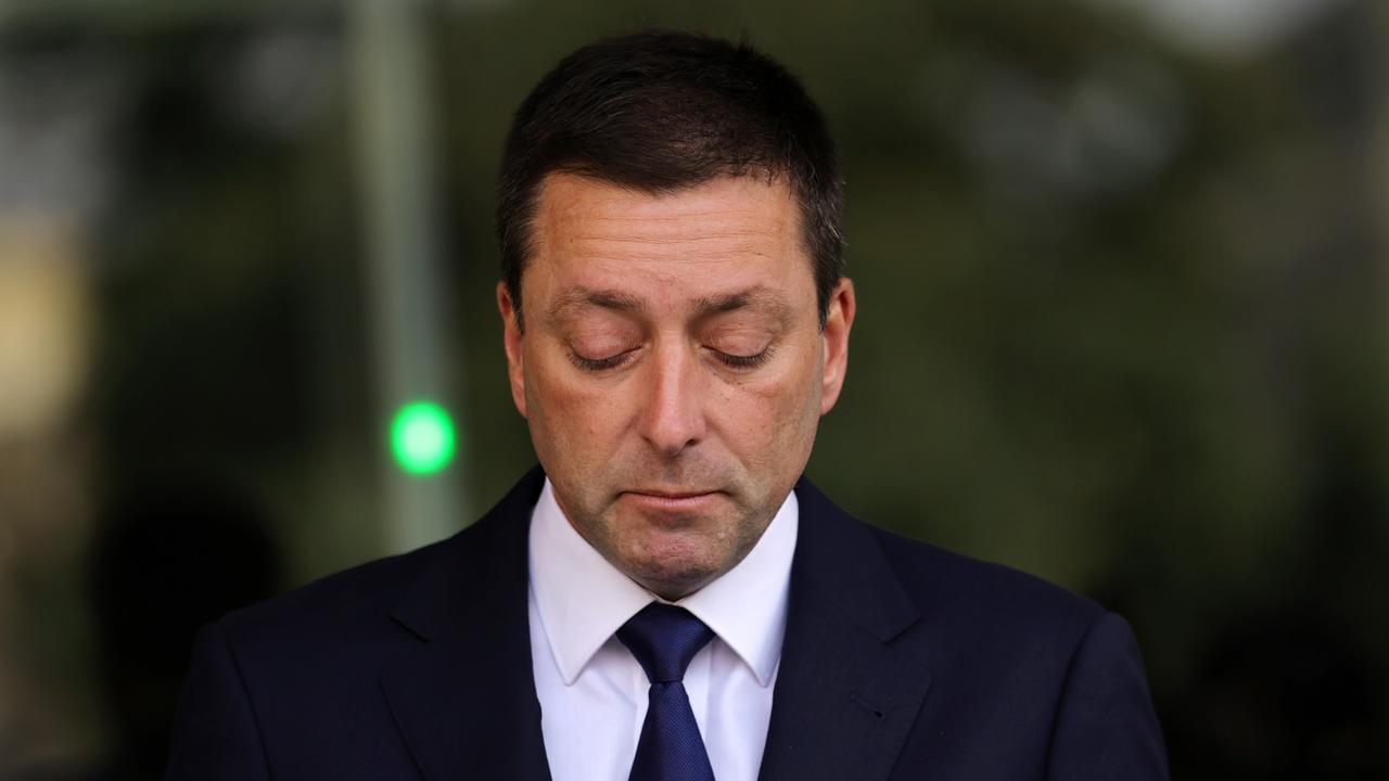 Former state Liberal leader Matthew Guy (file image)