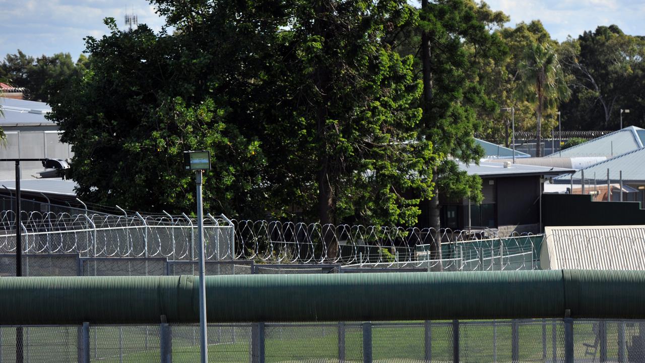 The perimeter fence at a jail (file image)