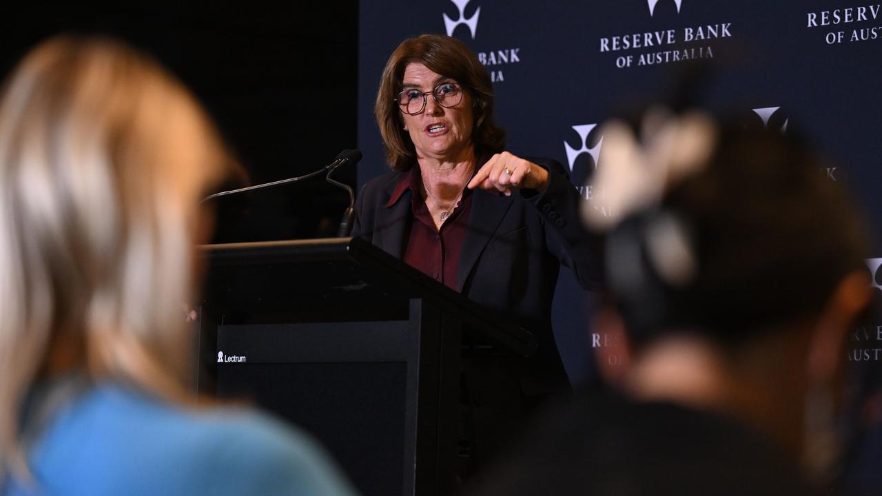 RBA Governor Michele Bullock