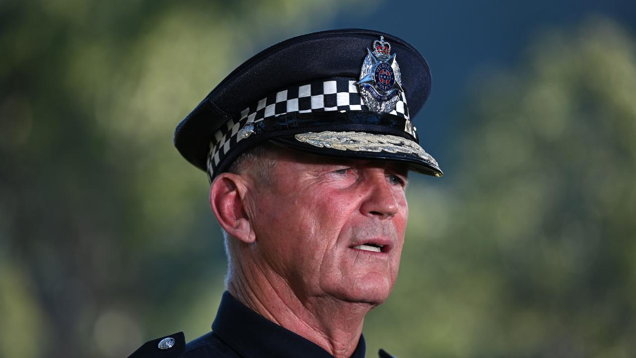 Victoria Police Chief Commissioner Mike Bush