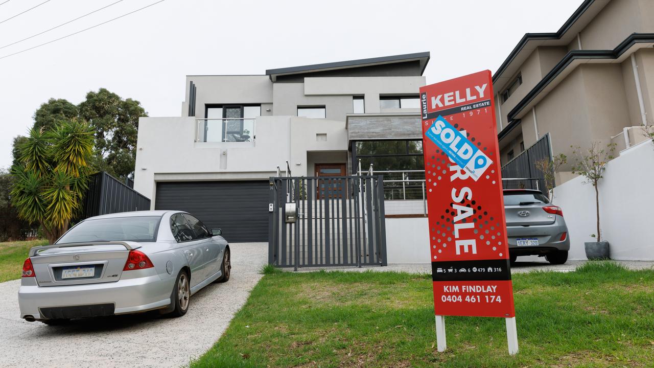 A view of a  house in Perth