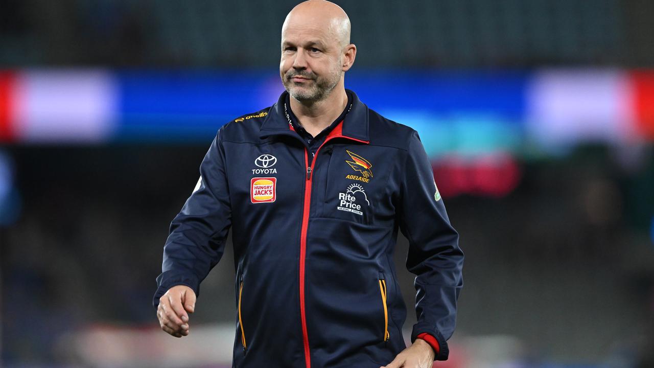 Adelaide Crows head coach Matthew Nicks