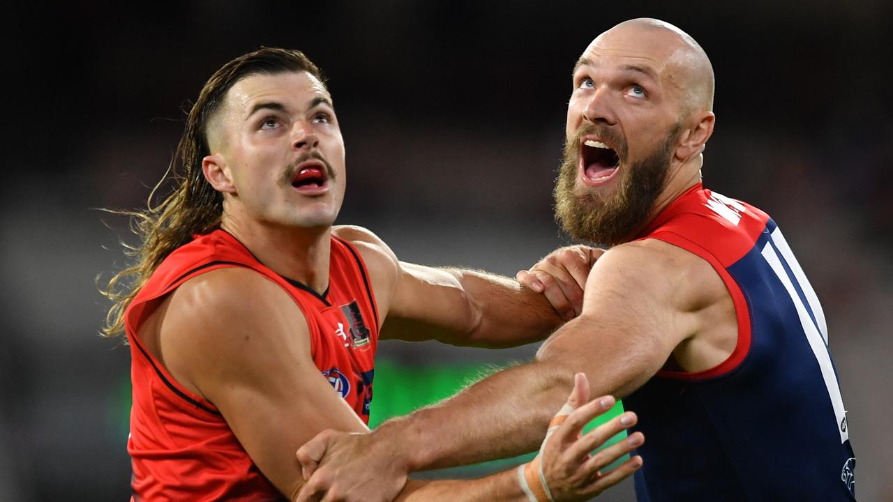 Sam Draper and Max Gawn.