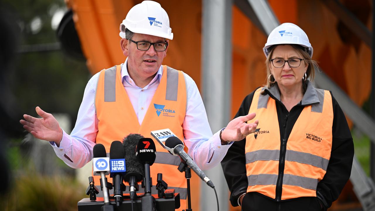 Daniel Andrews and Jacinta Allan.