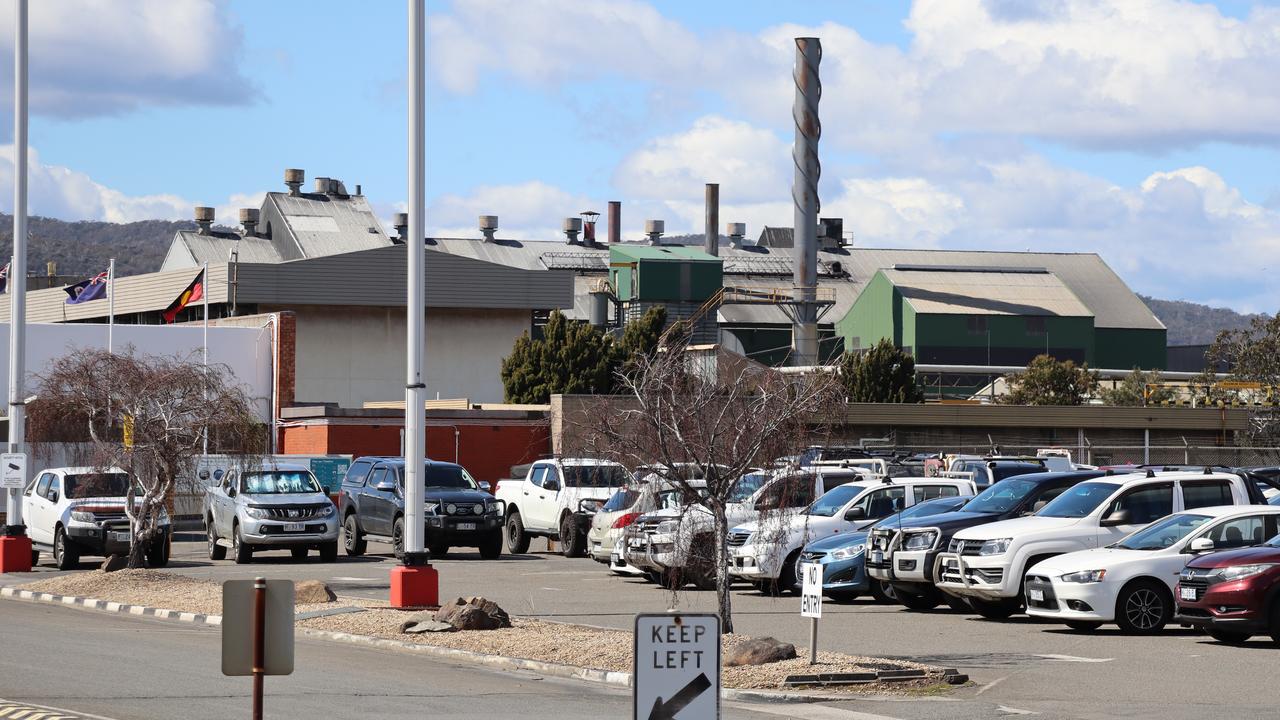 The Bell Bay Aluminium smelter (file image)