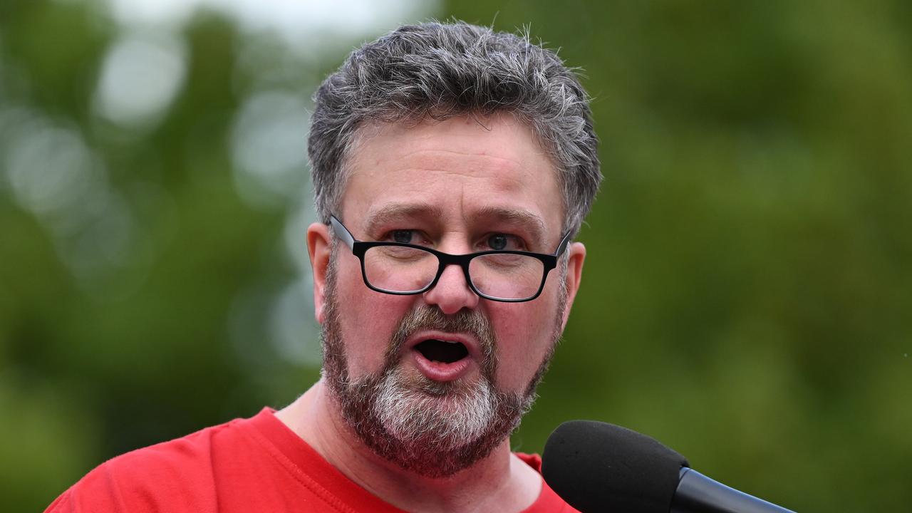 Australian Education Union (AEU) branch president Justin Mullaly