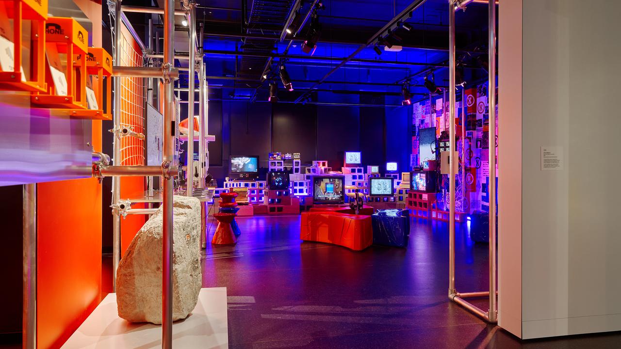 The Radical Computing exhibition at the National Communication Museum