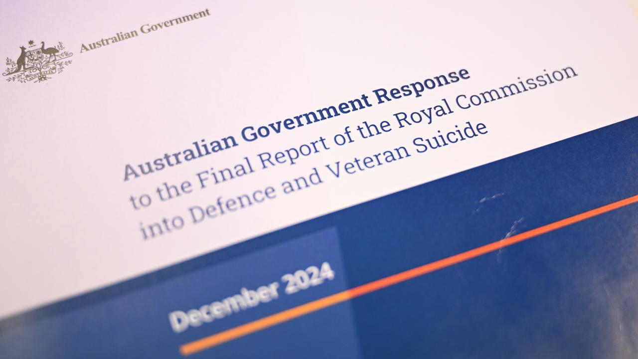 Royal Commission into Defence and Veterans Suicide