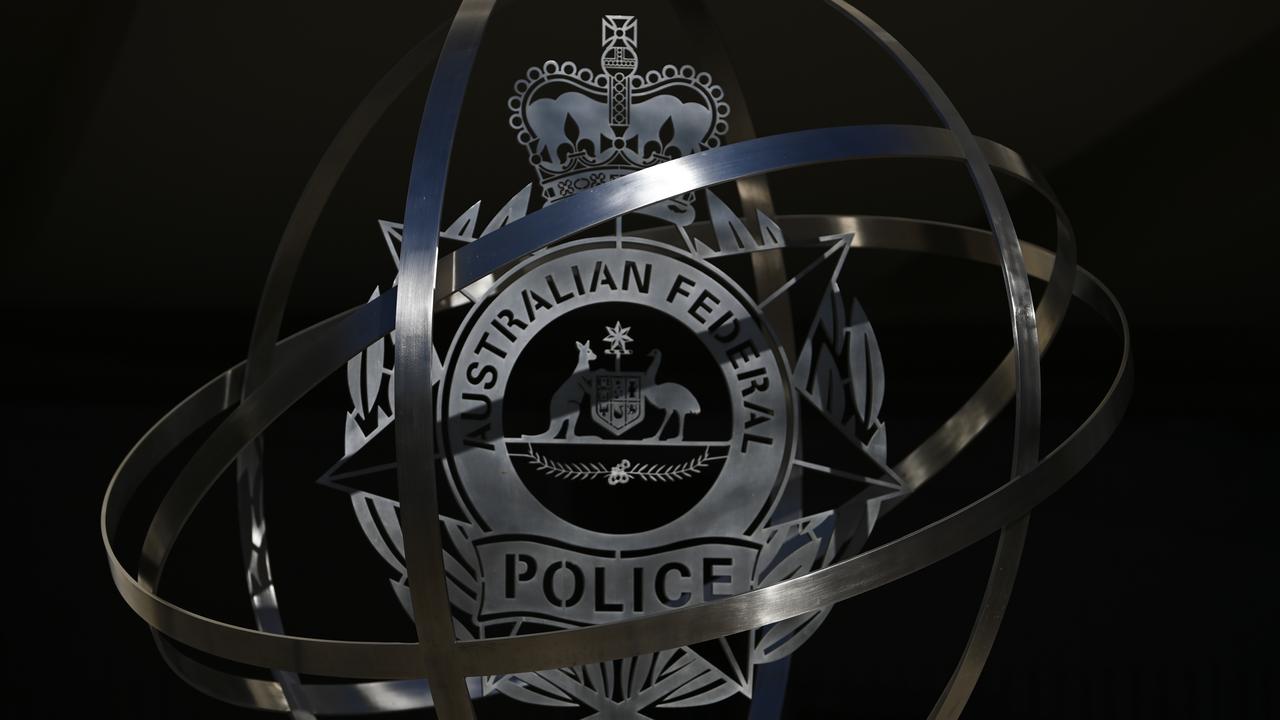 The Australian Federal Police emblem (file image)