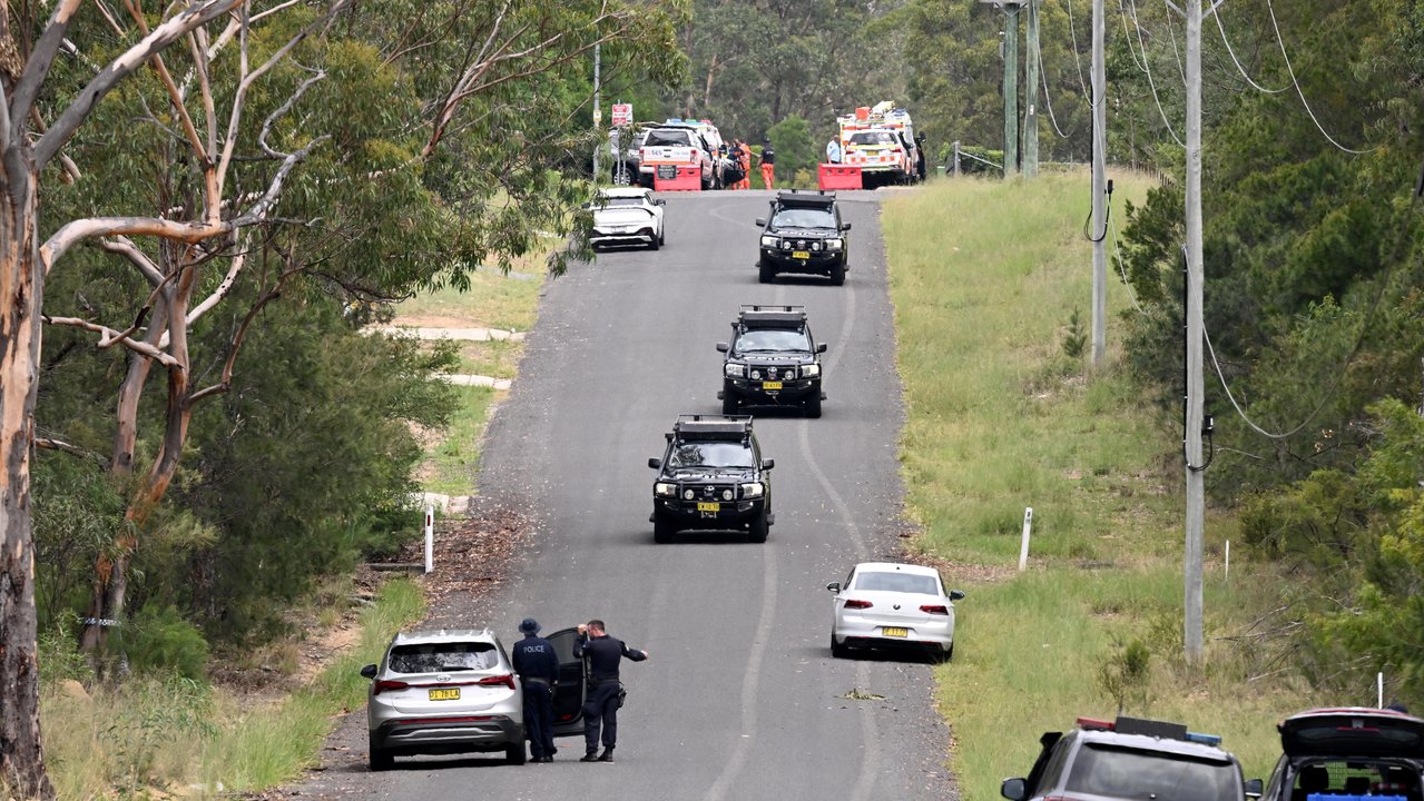 Police search in Glenorie