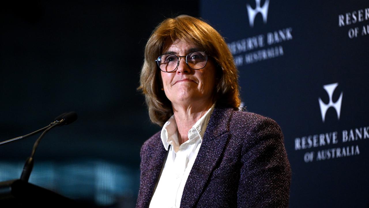 RBA governor Michele Bullock