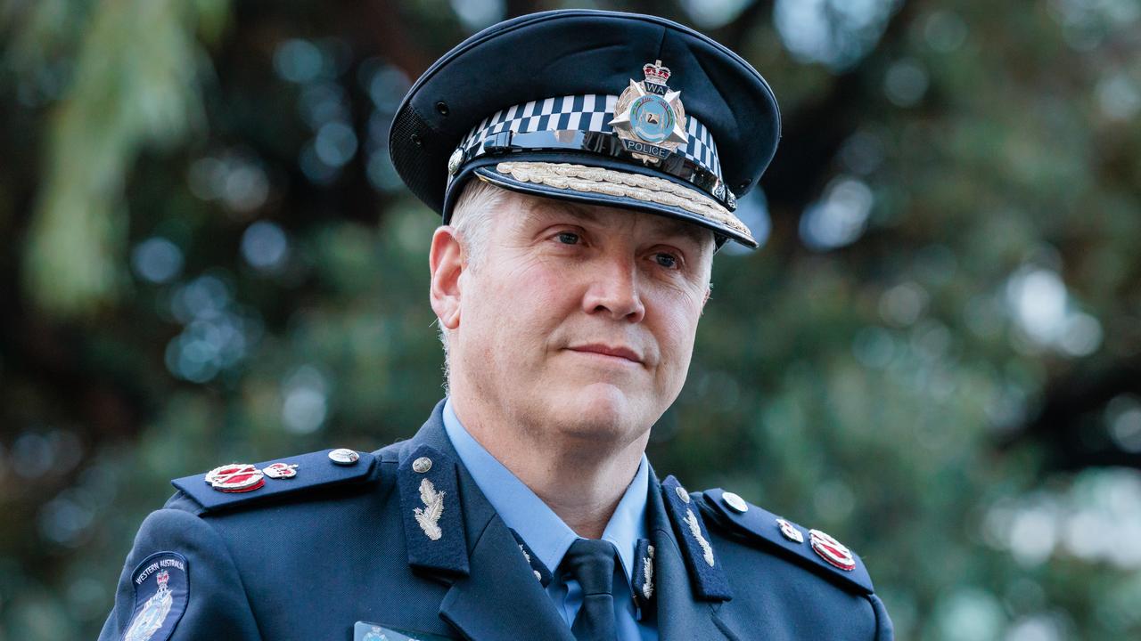 WA Police Commissioner Col Blanch (file image)