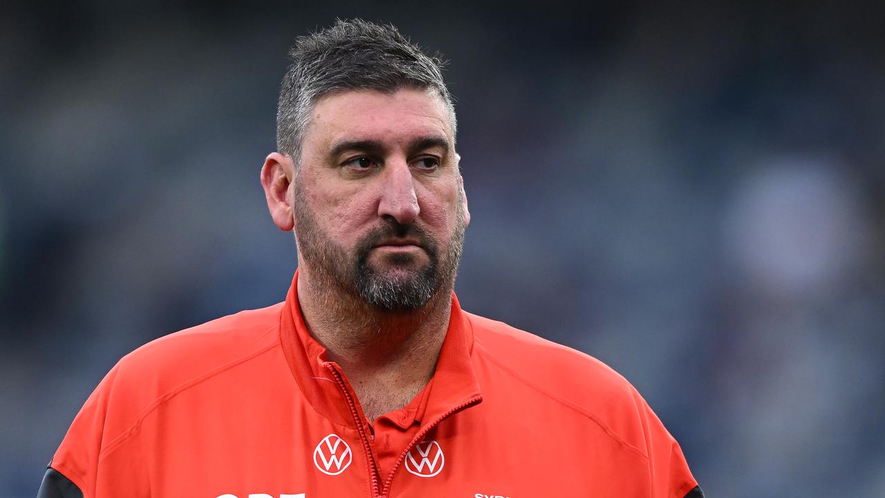 Swans coach Dean Cox