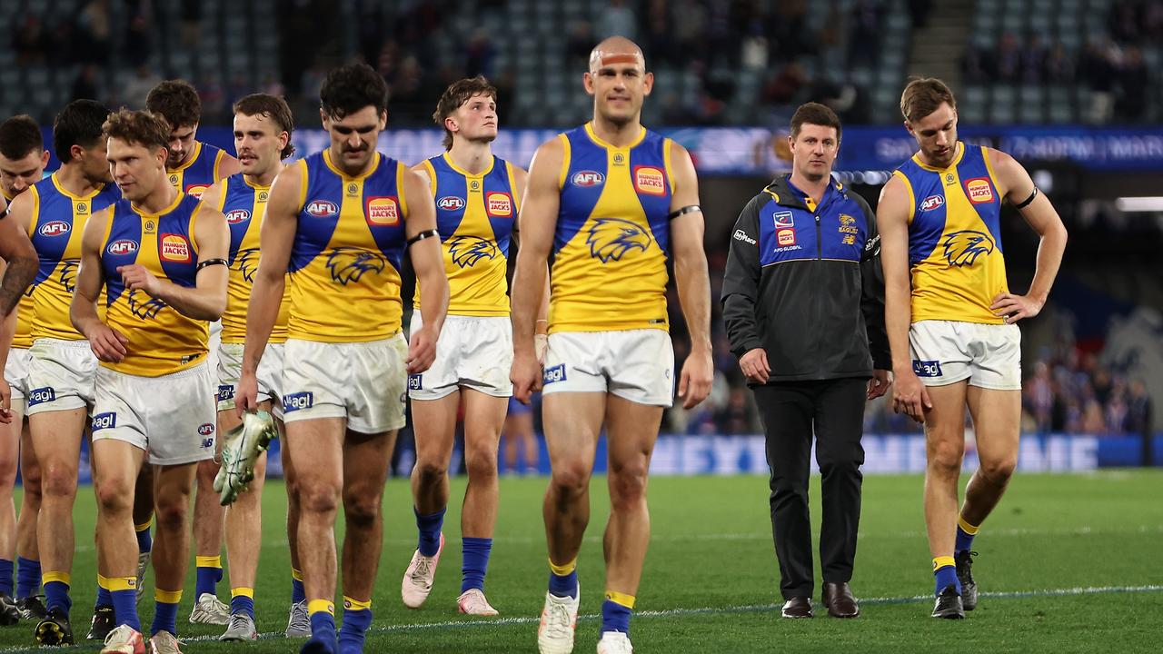Disappointed West Coast players.