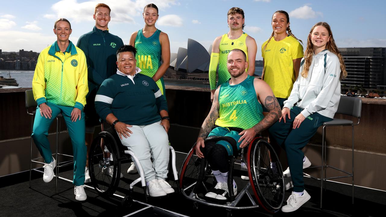 Australian athletes were dressed to impress