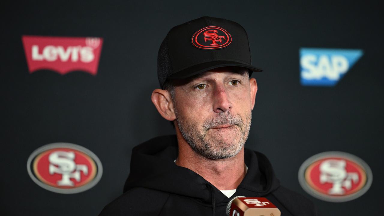 San Francisco 49ers head coach Kyle Shanahan